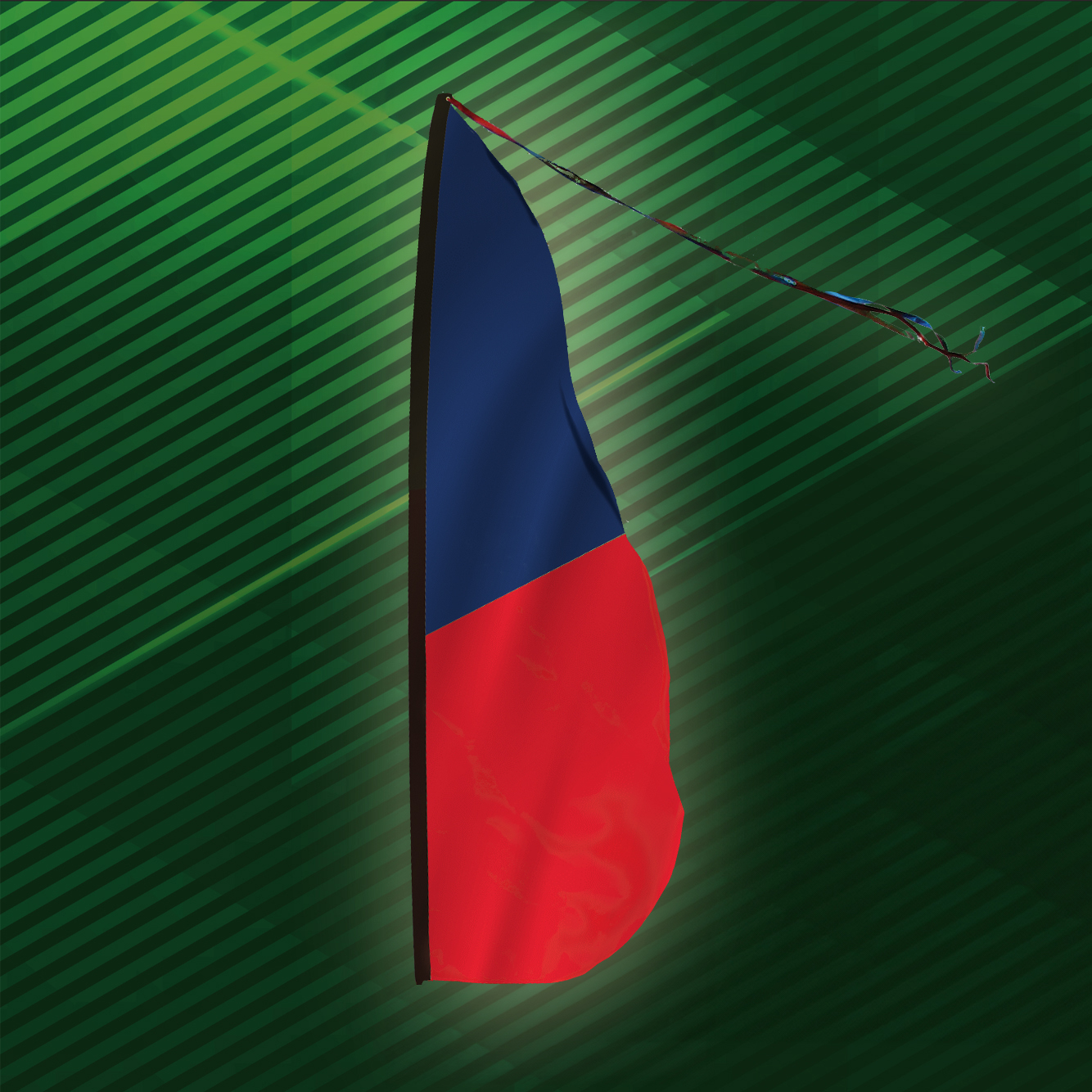 Feather Dancer Decorative Flag Only