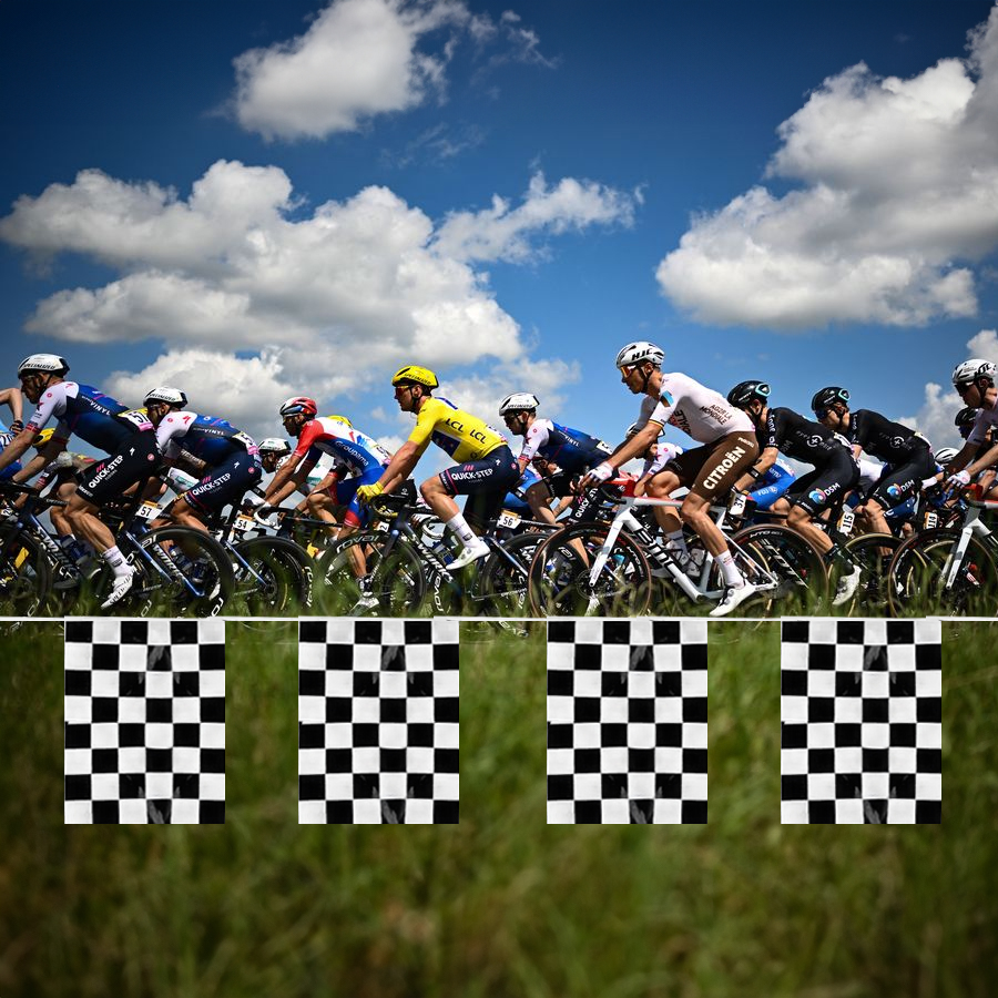 12″ x 9″ Deluxe Race Style Flag Line